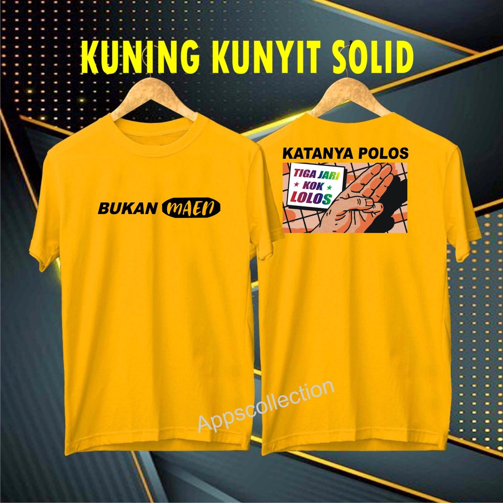 Cod Gratis Ongkir Kaos DTF BUKAN MAEN 3 JARI MASUK/KAOS EKSPRESI distro KAOS BANDUNG MURAH KAOS DISTRO MURAH HIT MURAH NAMPOL GRATIS ONGKIR PROMO MURAH KAOS PAKAIAN PRIA TERLARIS/KAOS HITS/KAOS BANDUNG/KAOS MURAH/KAOS PAKAIAN PRIA PAKAIAN WANIT