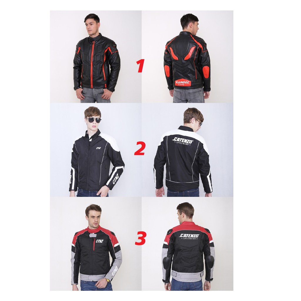 Jaket Motor Touring Outdoor Brutal Bikers Motor Club Safety Tebal Waterproof