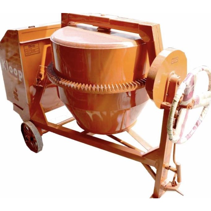 MESIN MOLEN 500 LITER + DIESEL 8 PK MESIN ADUK SEMEN BETON