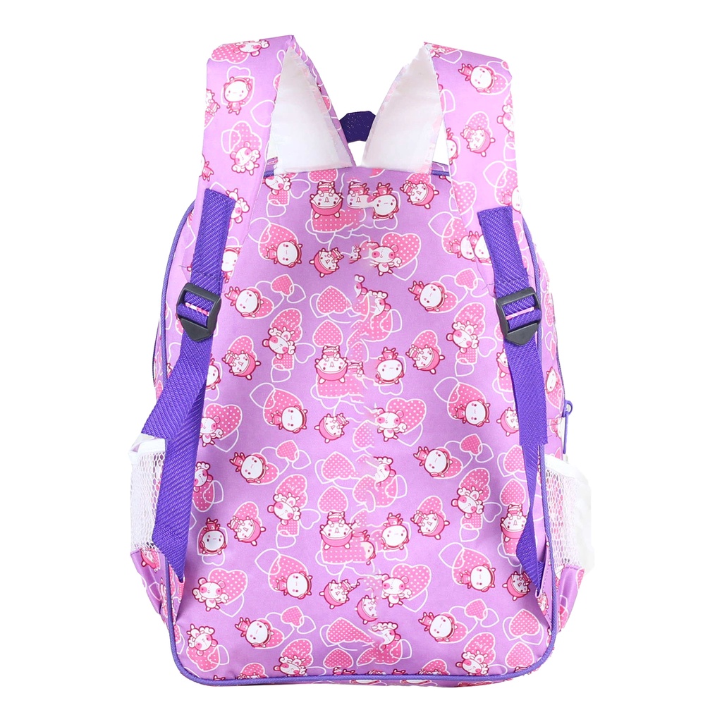 Tas Anak Perempuan Gendong Sd Tk Lucu Karakter BT-21 Cantik Lucu Ransel Termurah Ungu Fashionable