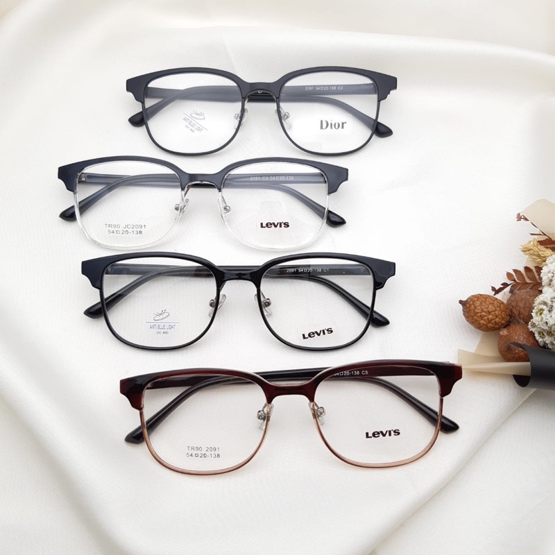 paket Kacamata Photocromic Frame Kacamata 2091 (paket hemat)