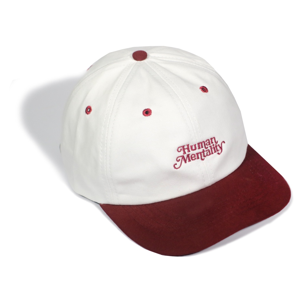TOPI ROOTS - HUMAN MENTALITY | MAROON-BROKENWHITE