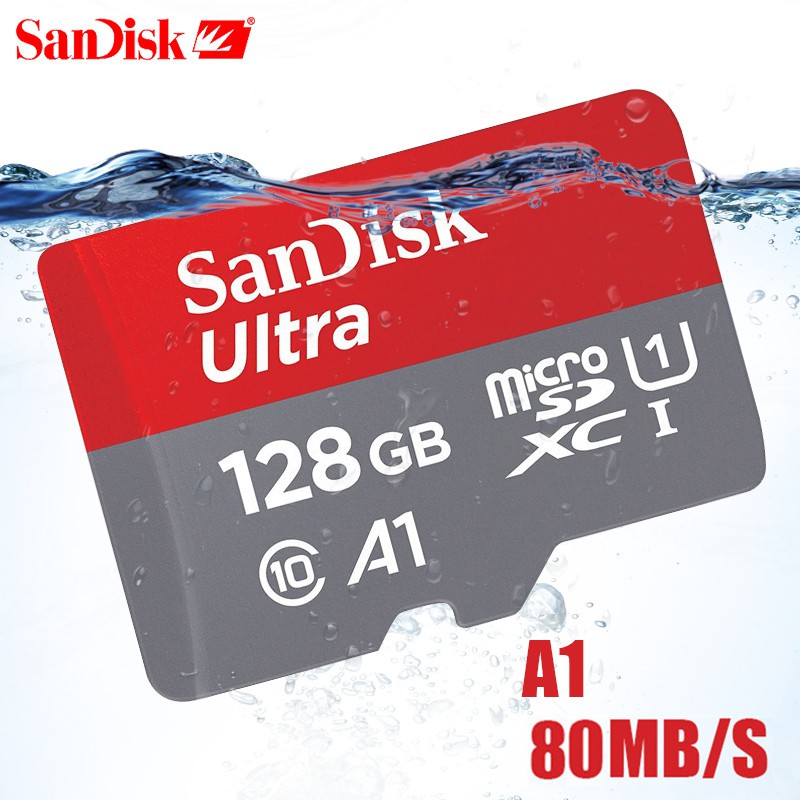 Memory Card SANDISK Memory Card 16GB 32GB 64GB 128GB 256GB 512GB Class 10 Micro SDXC