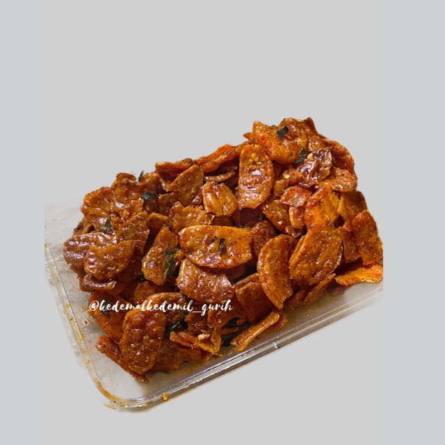 

Seblak kerupuk kering / Jajanan Sunda / Cemilan Sunda pedes gurih