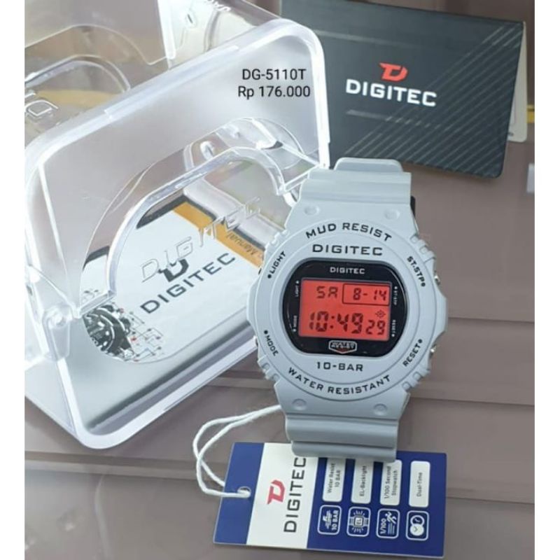 DIGITEC 5110 Original Waterproof Jam Tangan Terlaris Anti Air Jam Tangan Digitec Pria Wanita