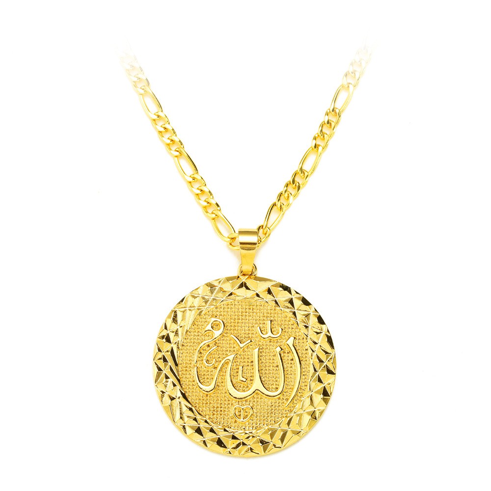 Kalung Arab Stainless Steel 24K Kalung Emas