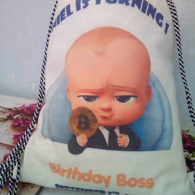 

[25*30] cm Tas gendong blacu karakter kartun lucu, cocok untuk hadiah ulang tahun, souvenir, dll