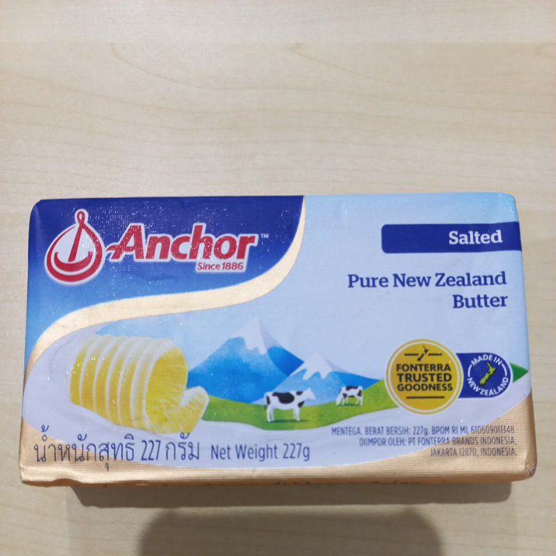 

anchor butter salted 227 gr