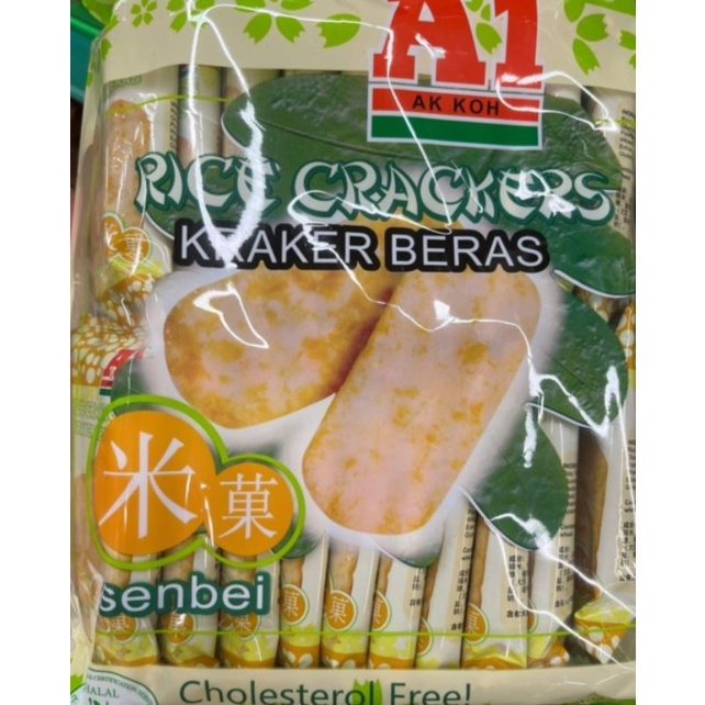 

A1 Senbei Rice Crackers / Kraker Beras 112gr