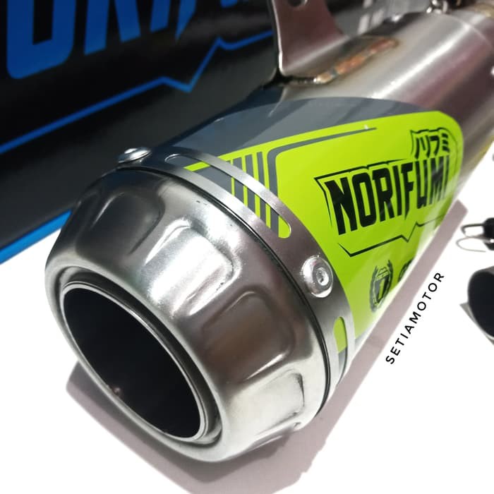 Knalpot Norifumi Gtx Pro Original - Motor Jupiter - Vega - Variasi Motor