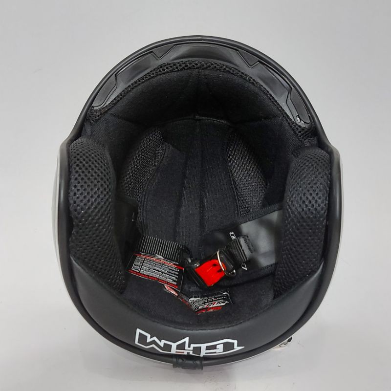 Helm Bogo Polos Full Leher Retro GHM Army Dof List Croom