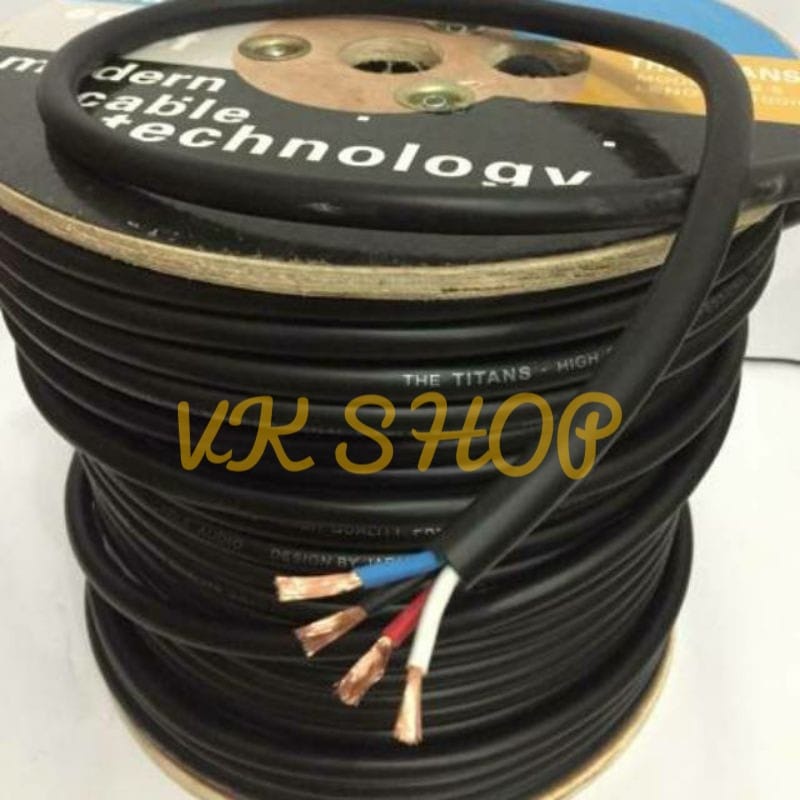 Kabel Speaker Titan 4x2.5 Kabel Titan 4 x 2.5 Titan 4x2,5 50 Meter