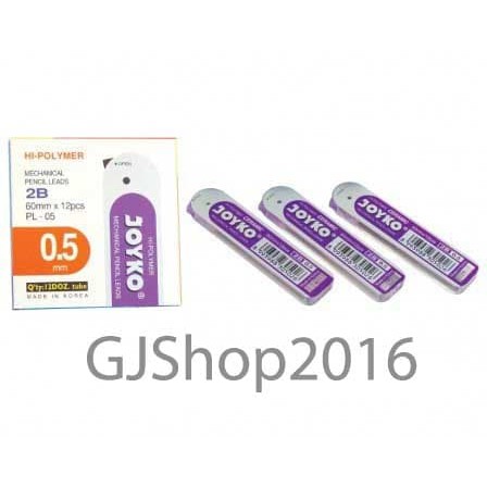 

Isi Pensil Mekanik 2B 0.5mm Joyko PL-05 Refill Pencil Lead