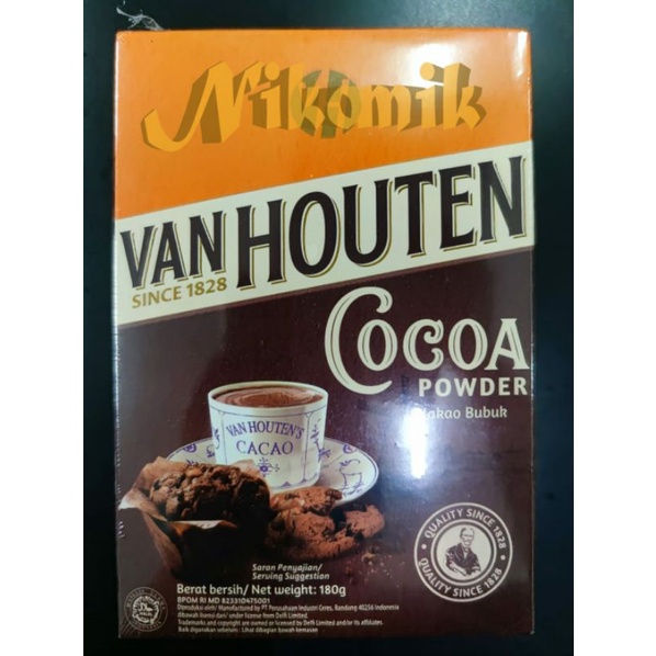 

Cocoa Powder Van Houten Cokelat Compound Bubuk 165gr