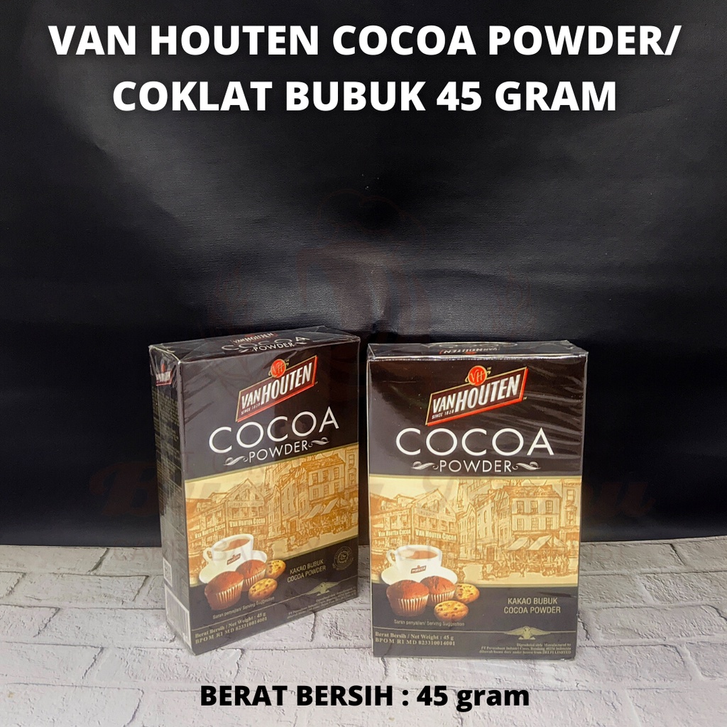 

VanHouten Cocoa Powder/ Coklat Bubuk 45 gram