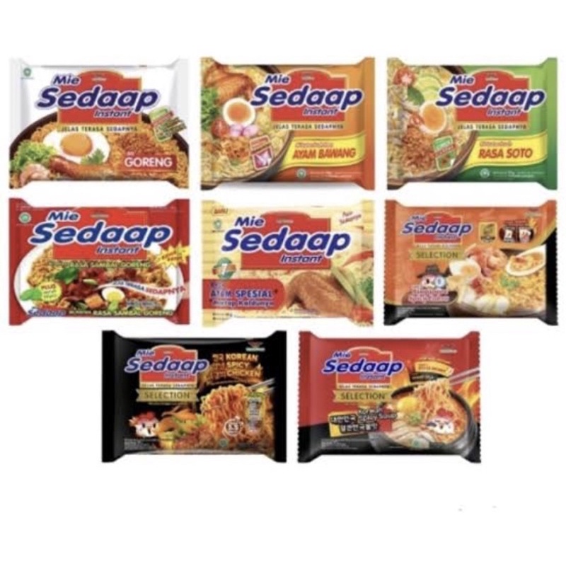 

Sedap Mie Instant Goreng / Rebus