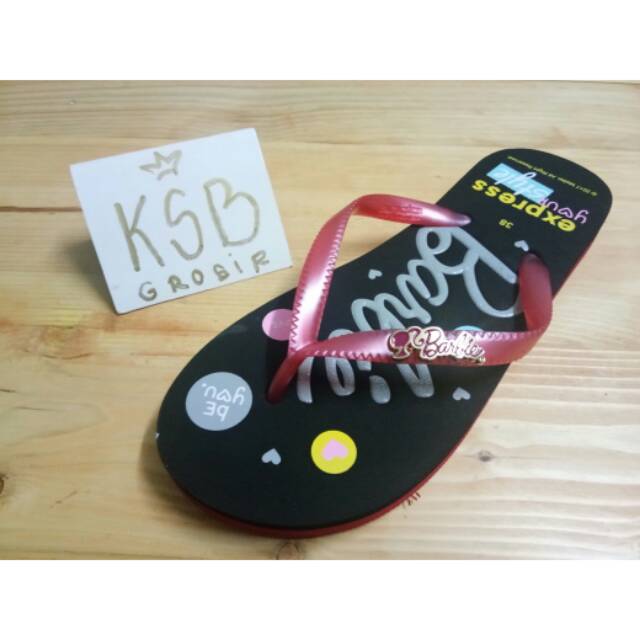 Sandal Jepit Ando Karakter/Sandal Wanita Dewasa/Sandal Jepit Karet