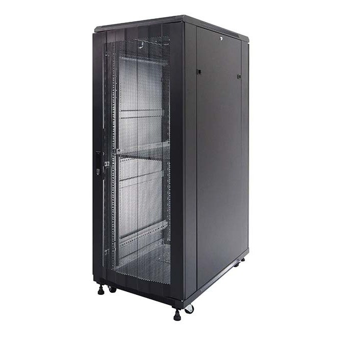 INDORACK Standing Close Rack 32U Perforated Door IR9032P Depth 900mm