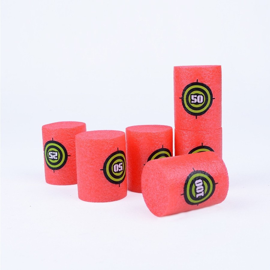 6 pcs Nerf eva foam target sasaran tembak nerf B