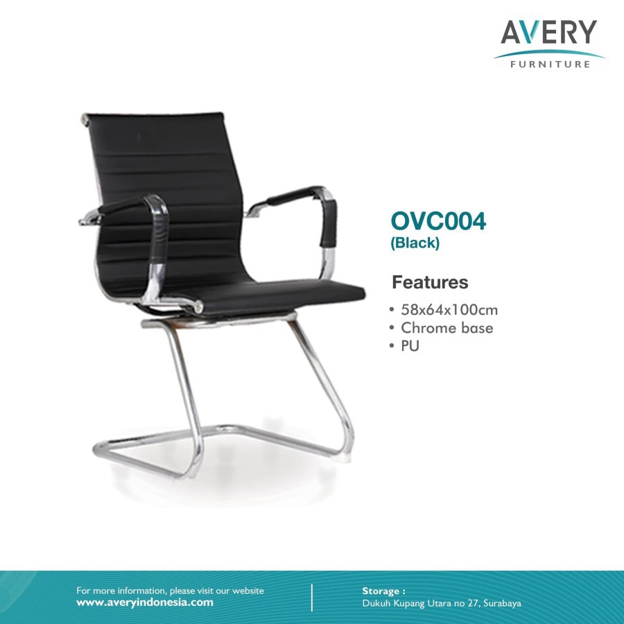 Avery - OVC004 - Kursi Hadap / Kursi Meeting / Visitor Chair