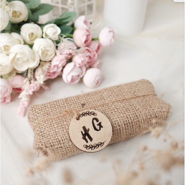 Wooden Custom Logo Hang Tag