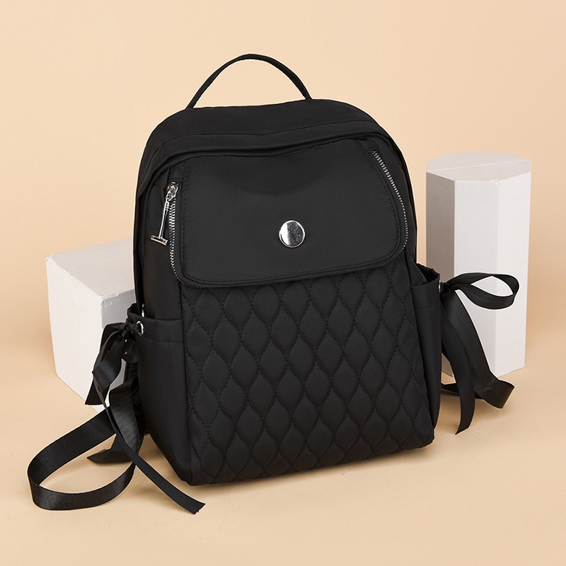 TAS RANSEL WANITA ANTI AIR HITAM DYSTOPIA TA439B5 GENDONG PUNGGUNG BACKPACK IMPORT KOREA SEKOLAH KULIAH KERJA FASHION PREMIUM BATAM MURAH REMAJA KEKINIAN