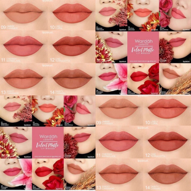 Wardah Colorfit Velvet Matte Lip Mousse 4 gr | Shopee Indonesia