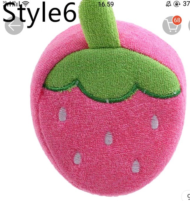 Spons Mandi Bentuk Buah Untuk Mandi