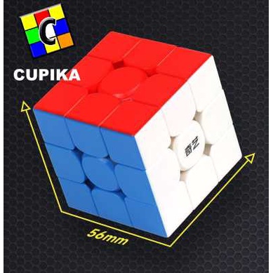 Rubik 3x3 QiYi V3 tanpa no Magnetic Thunderclap V3 Stickerless tanpa magnet