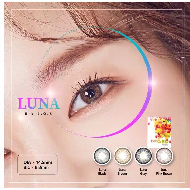 SOFTLENS LUNA TOP GEL BEST SELLLER 14,5 MM