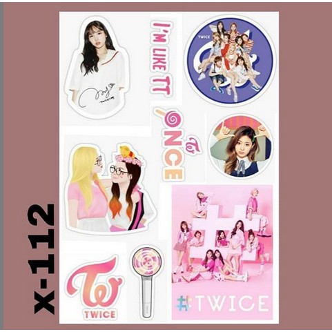 

STIKER TUMBLR TWICE X-112