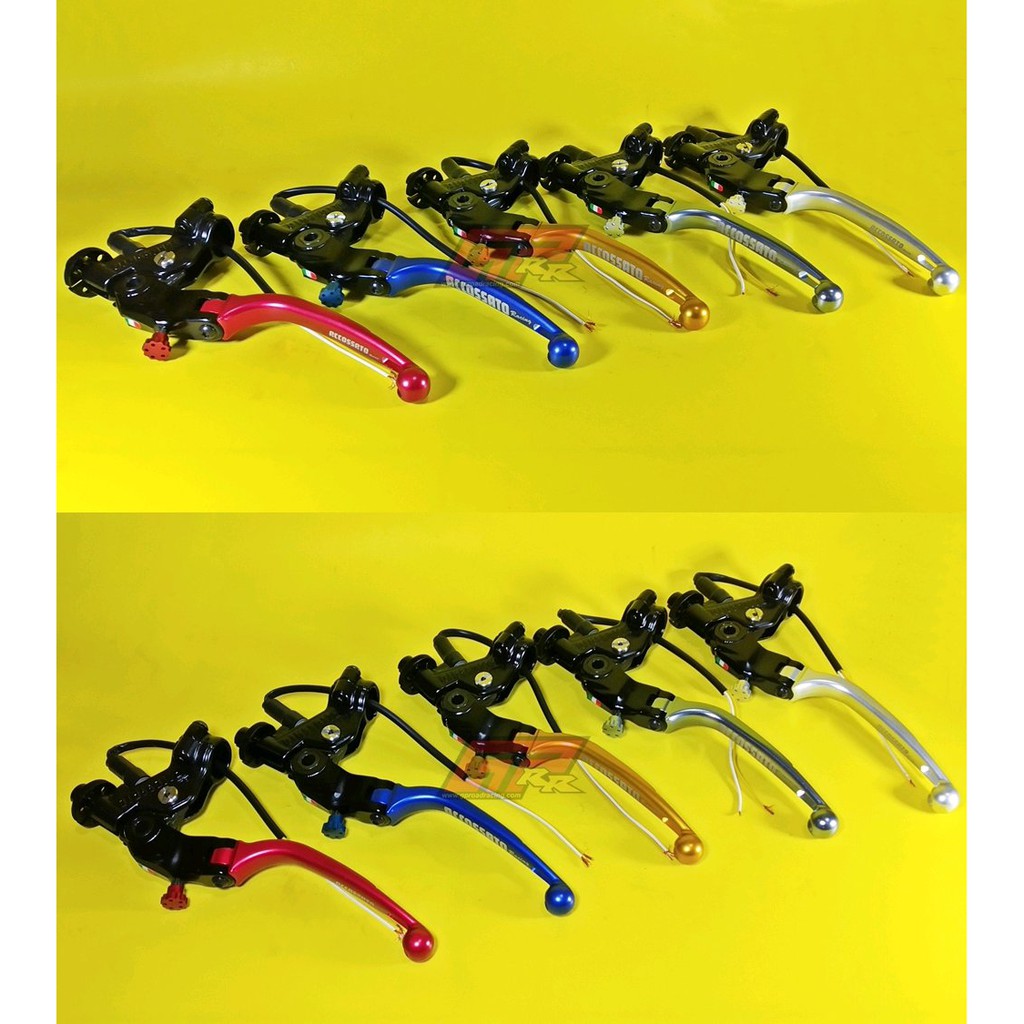 Handle Lever Kopling Clutch Perch Kit 24mm Accosato Accossato Acosato ORIGINAL CBR250RR Ninja 250 R2