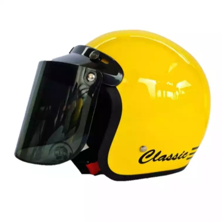 Helm Bogo Dewasa Sni Kaca Datar Doff dan Glossy