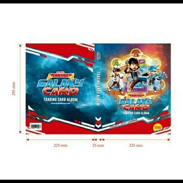 BoBoiBoy Galaxy Card – Trading Card Album