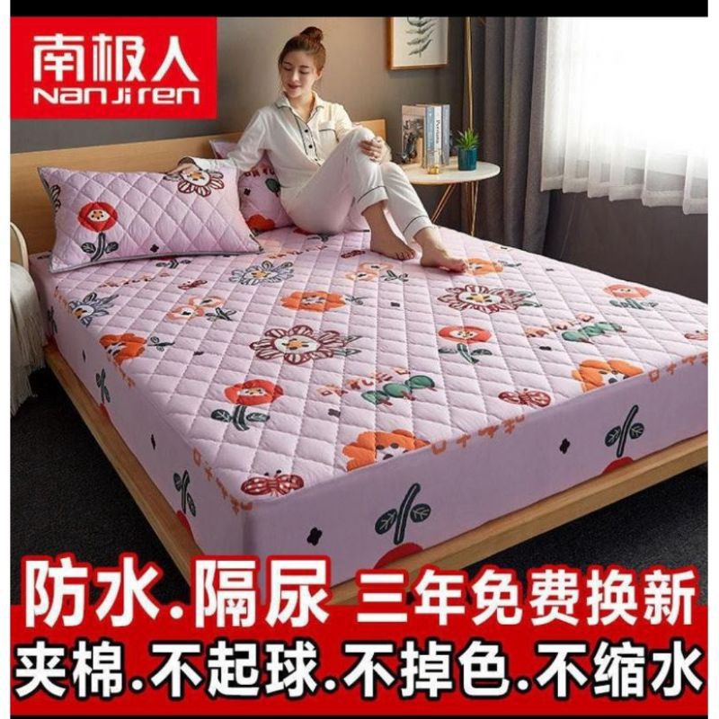 sprei waterproof 180 x200/ seprei/ sprei anti ompol/sprei anti air-5