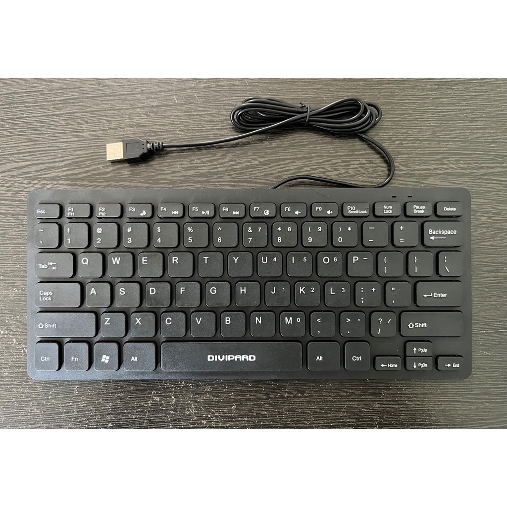 Keyboard Mini Divipard D510 Portable USB Business Keyboard