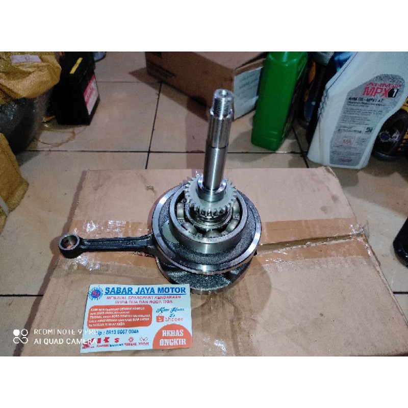KRUK AS CRANKSHAFT ASSY LEXI B3F-E1400-20  original assy yamaha
