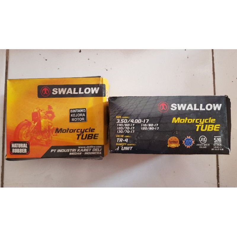 Ban dalam SWALLOW 350/400-17 140/60-17 120/70-17 130/70-17 110/80-17 120/80-17