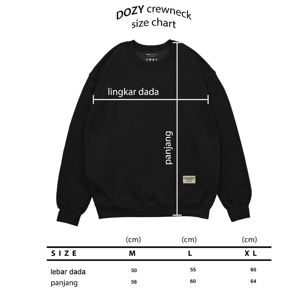 Dozy crewneck unisex premium original