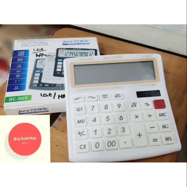 

ELECTRONIC CALCULATOR BEETSTER BC-965