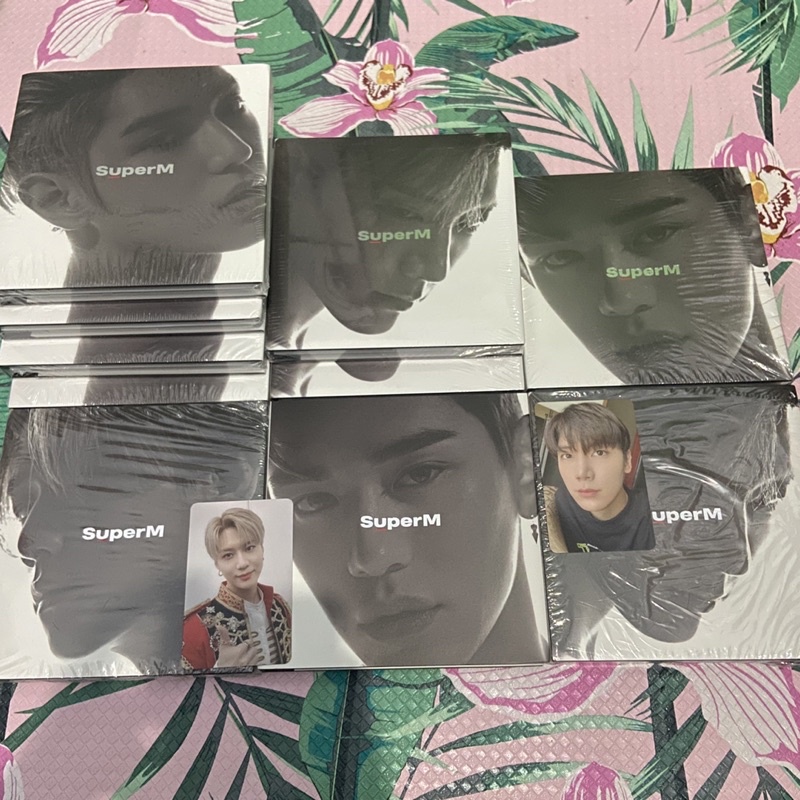 [READY NEW STOCK] SUPERM JOPPING Sealed & Unsealed Versi THE FIRST MINI ALBUM cover pc mark lucas te