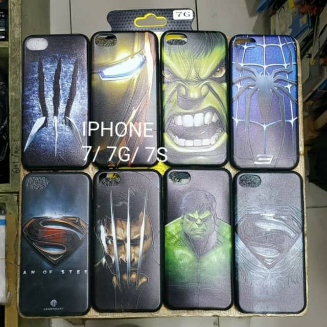 softcase IPHONE 7 7G 7S motif gambar bahan karet IPHONE 7G 7 7S