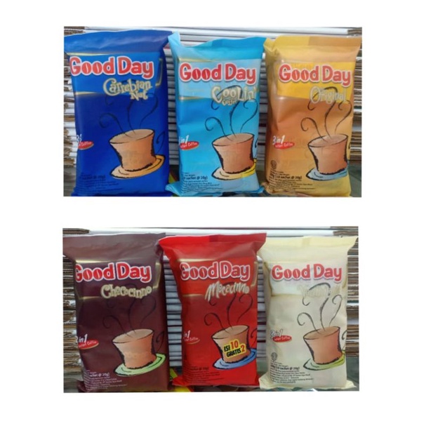 

GOOD DAY RENTENG ISI 10 SACHET @20g ALL VARIANT