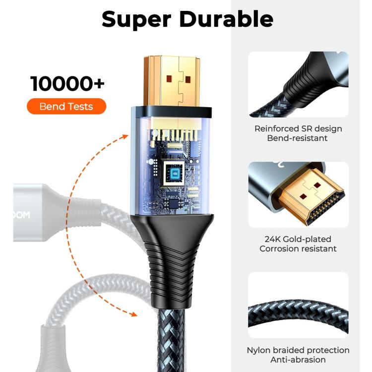 JOYROOM SY-20H1 4K 60Hz HDMI to HDMI Adapter Cable