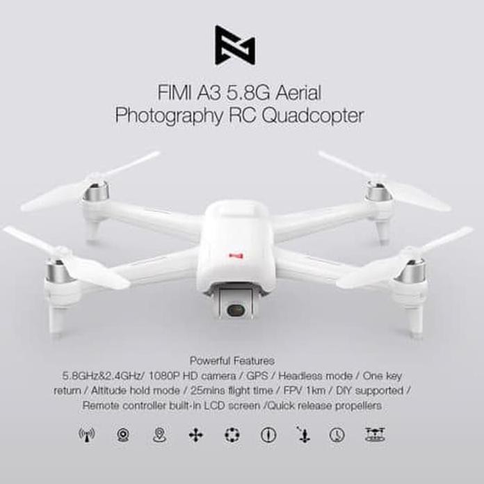 XIAOMI FIMI A3 RC DRONE FPV 3-AXIS GIMBAL CAMERA