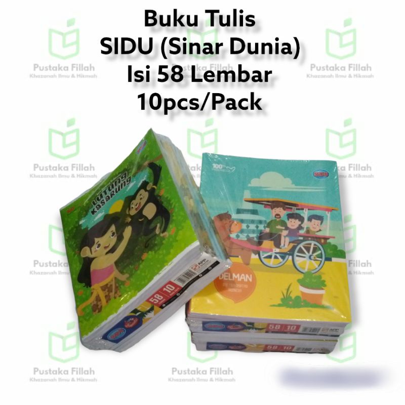 

Buku Tulis SINAR DUNIA (SIDU) 58 Lembar