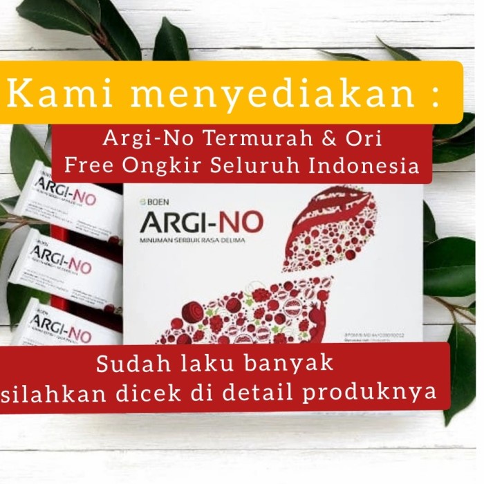 Kesehatan - Original Argino / Argi-No Suplemen Kesehatan Jantung & Pembuluh Darah