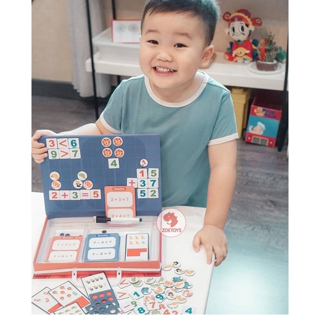 Zoetoys Magnetic Puzzle Life Cycle Words Add Body Traffic Time Bin Sorting UCMD Suitcase | Mainan Belajar Mengenal Waktu Wooden Clock Magnet Counting Time Toys Alphabet A-Z Cari Kado Natal