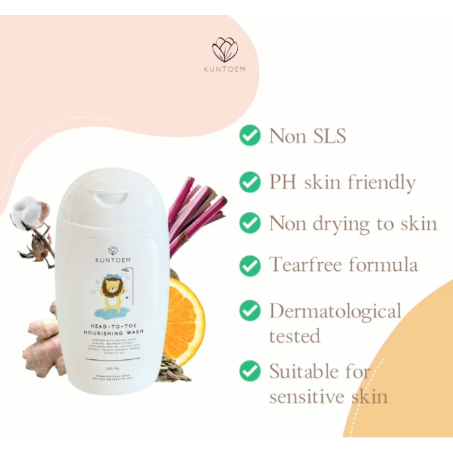 Kuntoem - Head to Toe Nourishing Wash 200ml