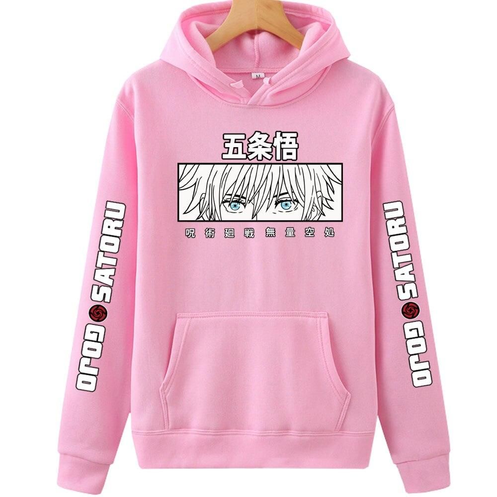 Sweater JUJUTSU KAISEN Oblong / Hoodie SATORU GOJO EYES V2 Jumper